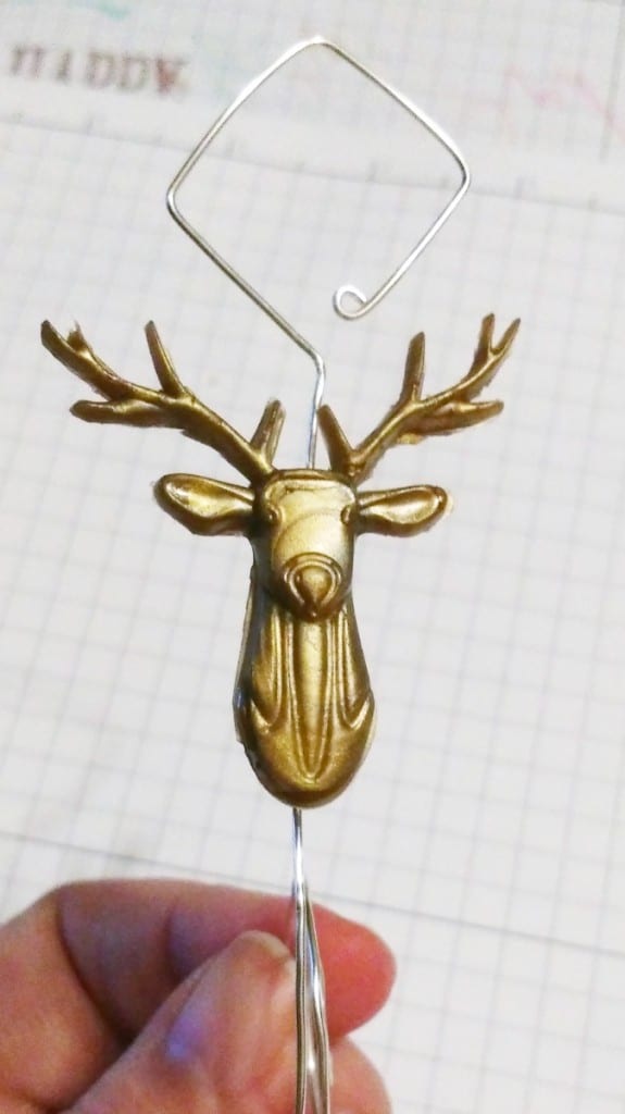 Craft an awesome reindeer ornament for a Santa Trap.