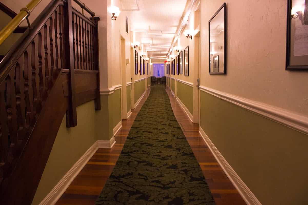 Casa Marina Hotel hallway Jacksonville Florida