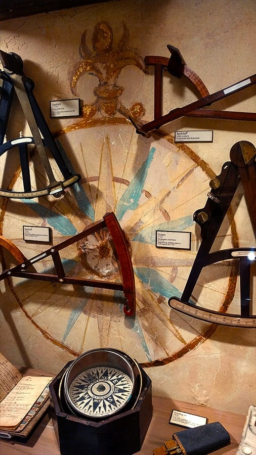 Pirate and Treasure Museum Navigation Tools