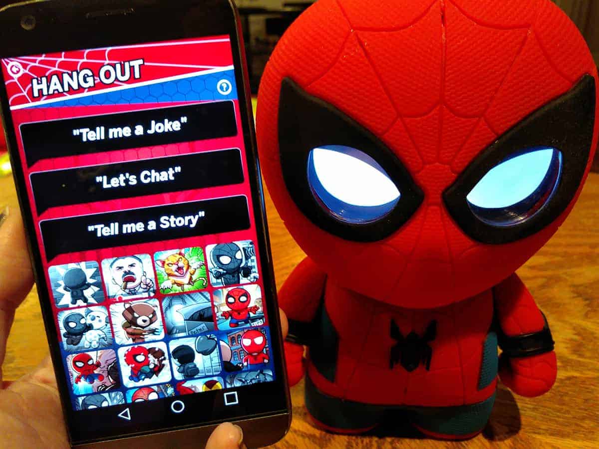 Sphero Spider-man Interactive App Hang Out Tell Me A Story