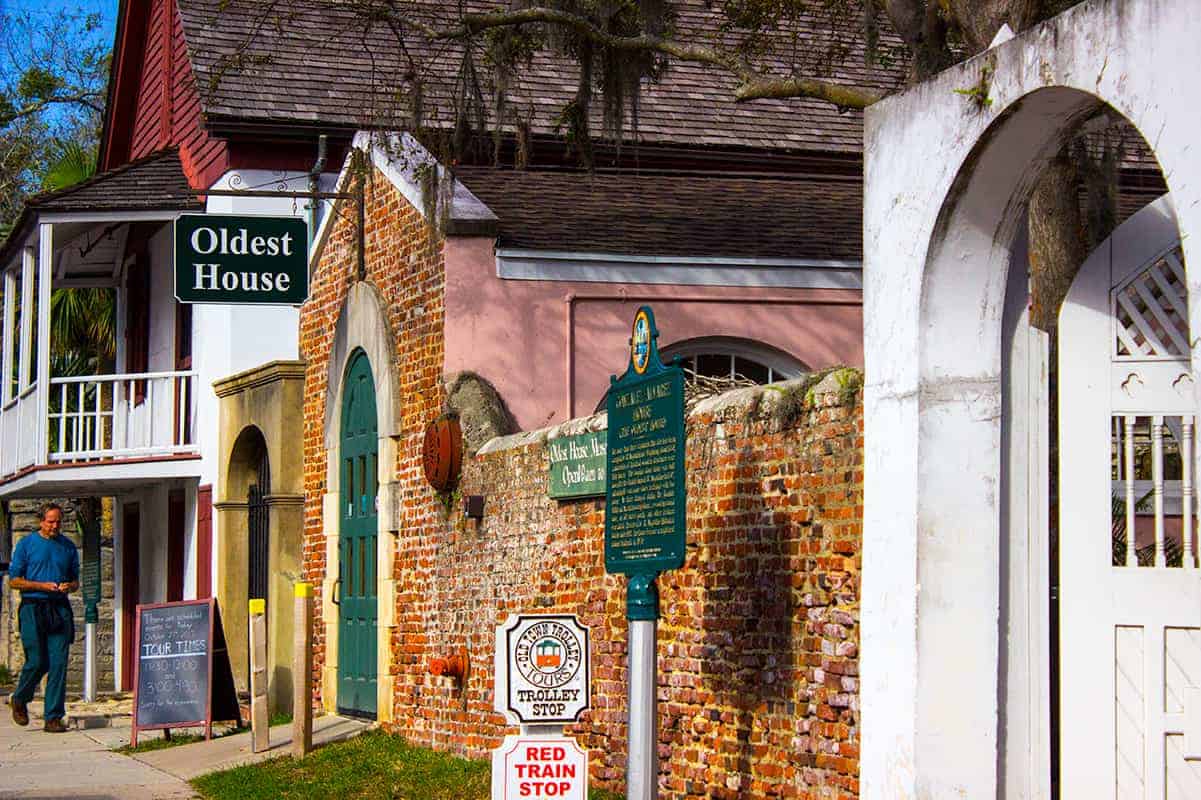 St Augustine Oldest House Red Train Tour