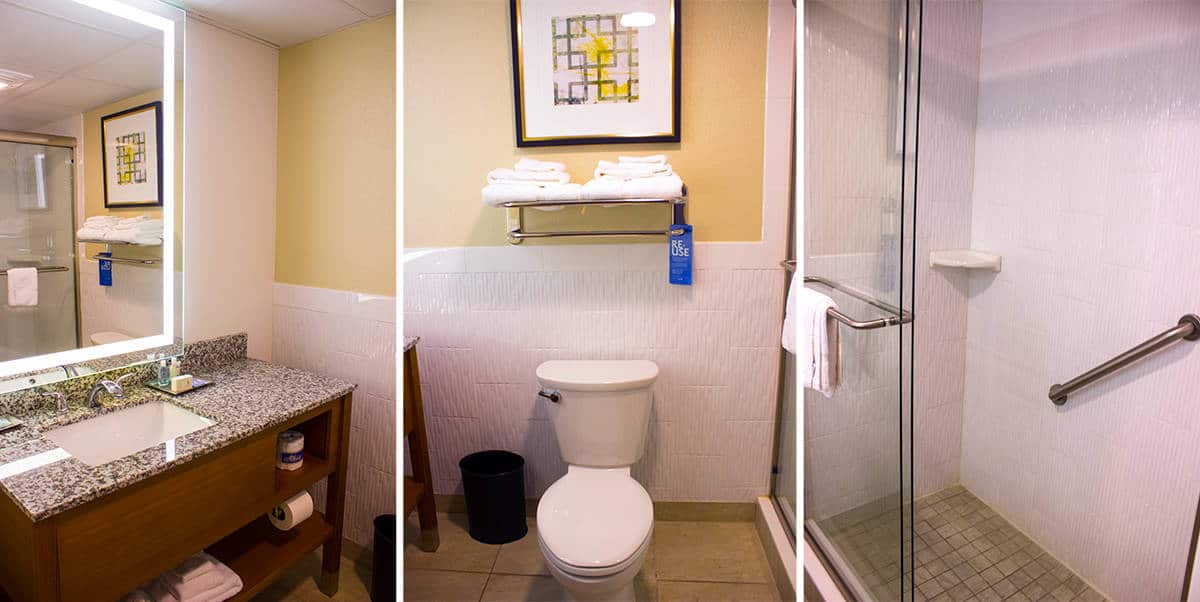 St Augustine TRYP Wyndham Hotel Suite Bathroom