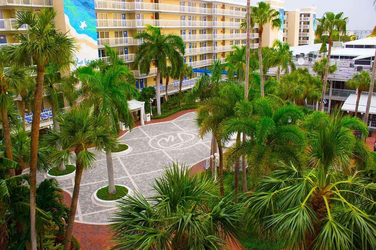 TradeWinds Resort Beach Courtyard St Petes Beach Florida
