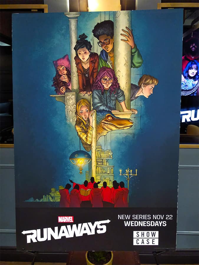 Marvel Runaways Poster Craig Yeung Showcase The Rec Room Toronto