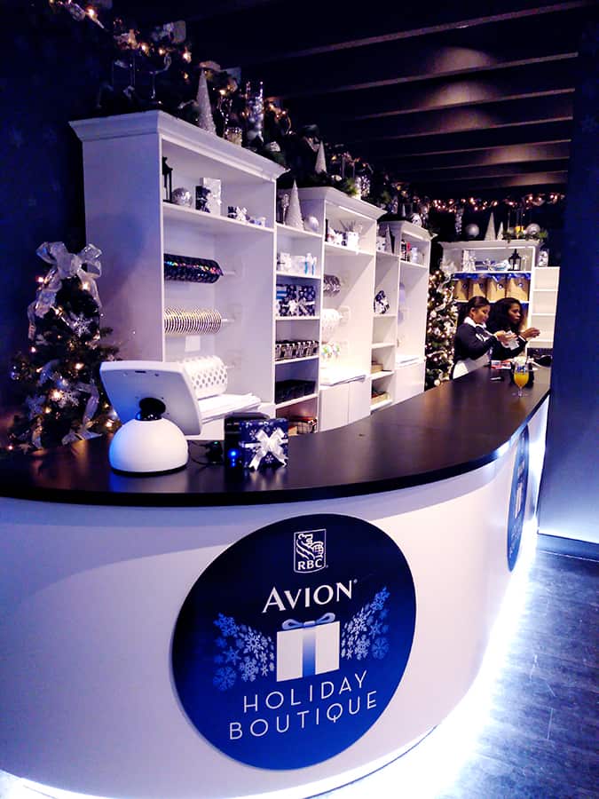 RBC Avion Holiday Boutique Now Open Yorkdale Mall Toronto