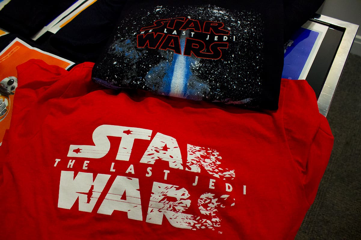 Star Wars The Last Jedi T-Shirts Toronto Pop-Up