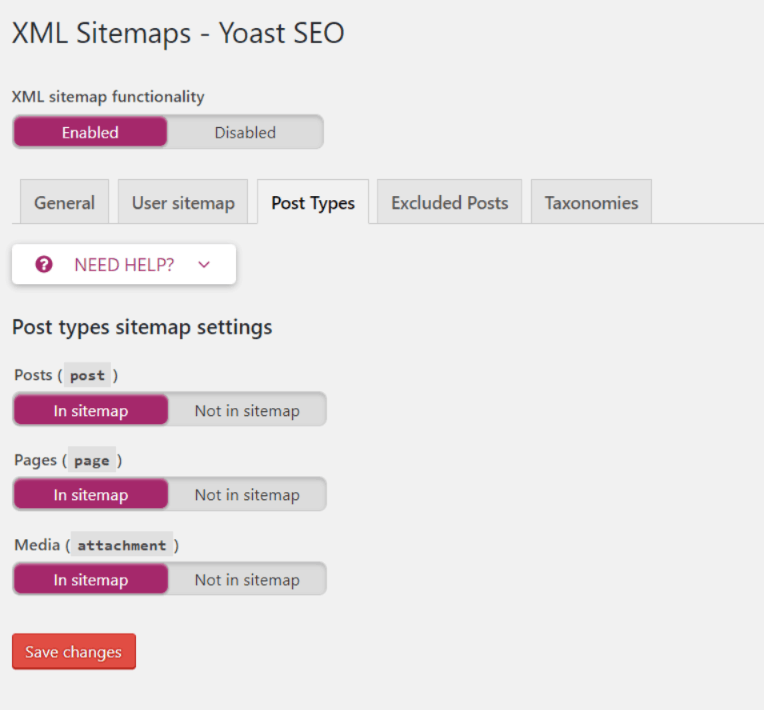 Fix Search Index in Yoast by allowing Images to be indexed.