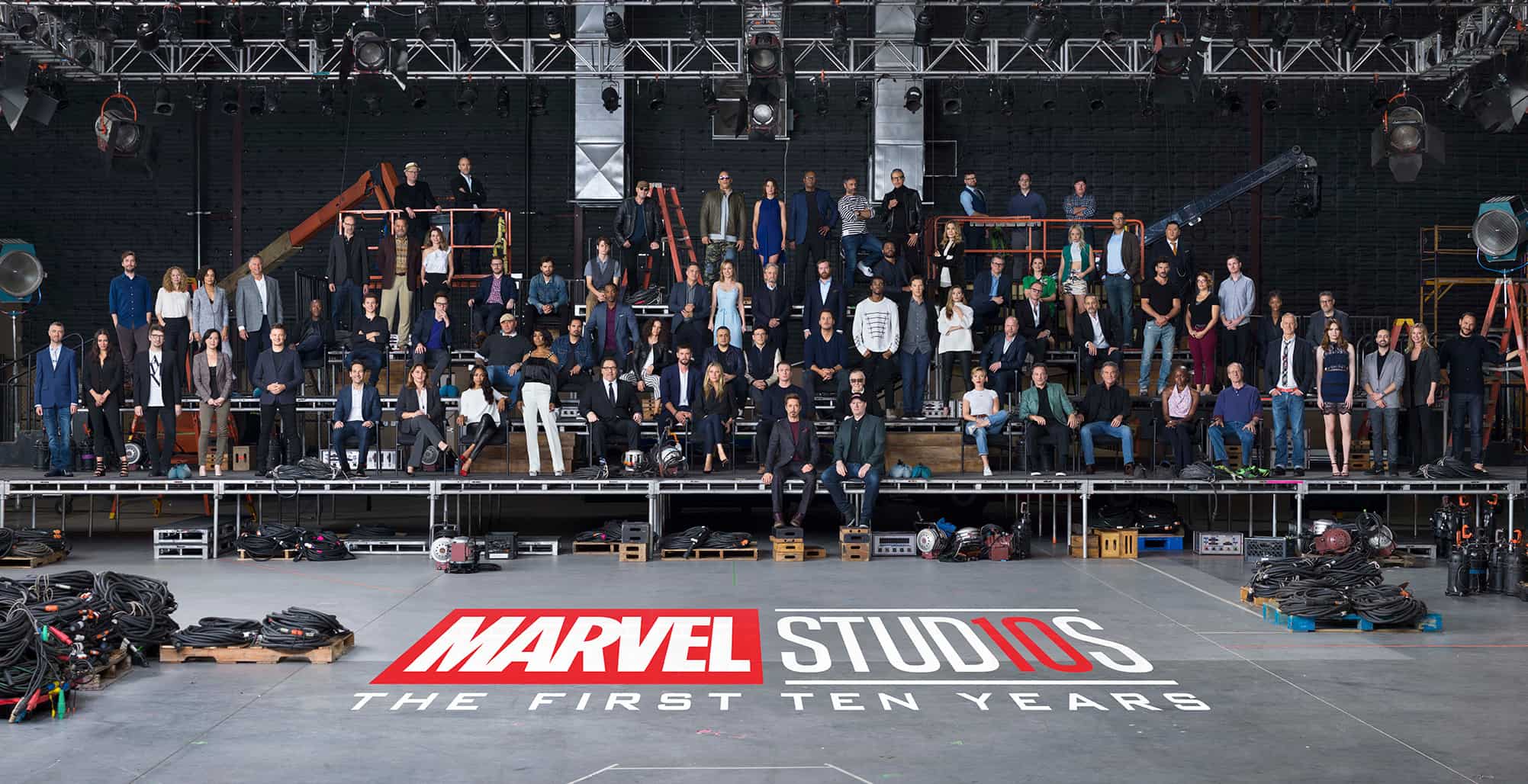 Marvel MCU 10th Anniversary Class Photo