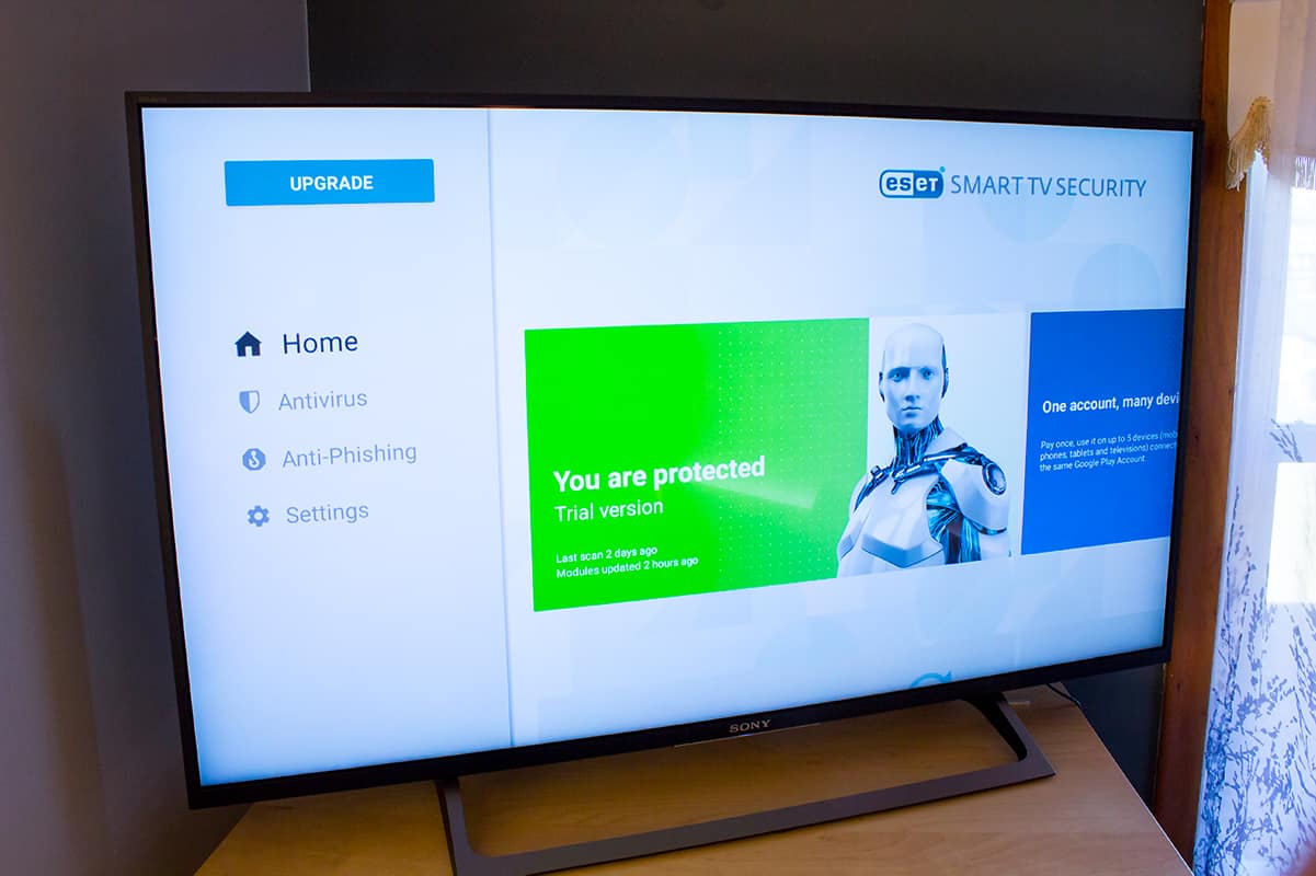 ESET Smart Android TV Antivirus Protection
