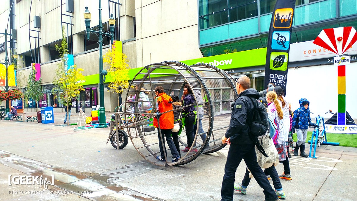 Calgary Beakerhead STEM Festival Hamster Wheel | Geek Life: Augmenting Reality