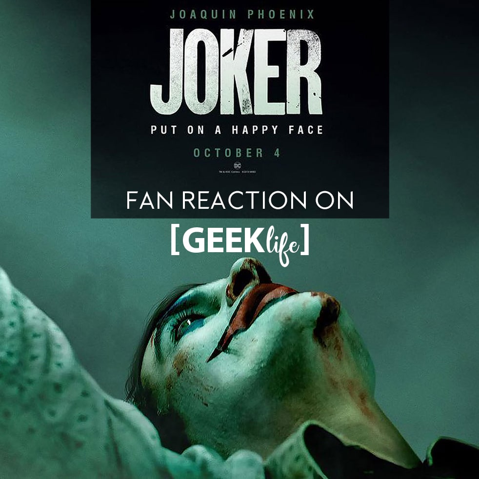 Joaquin Phoenix is the Joker 2019 fan reaction